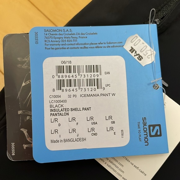 Salomon pants Women Icemania insulated - Picture 4 of 16